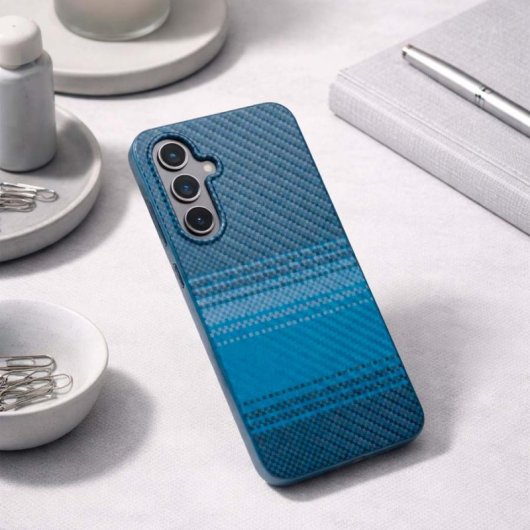 Funda Carbono Para Samsung Galaxy S25 Plus