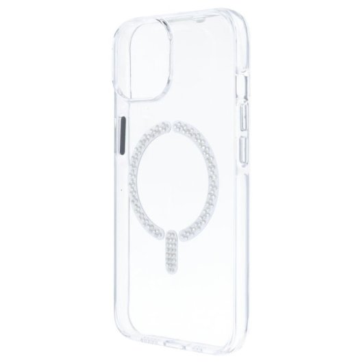 Funda Antiyellow Compatible Con Magsafe Con Brillantes Para Iphone 14