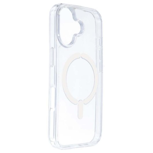 Funda Transparente Logo Compatible Con Magsafe Para Iphone 16 Plus