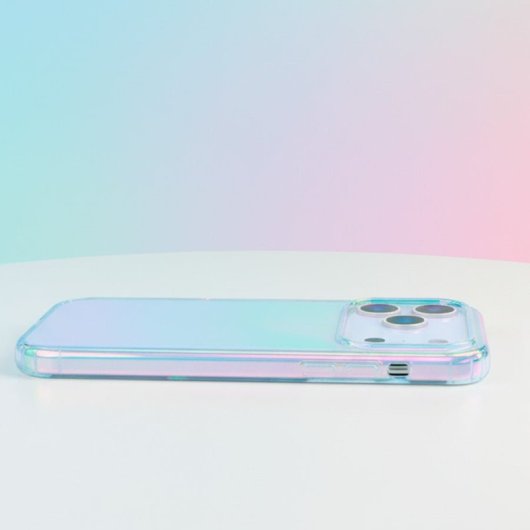 Funda Irisada Antiyellow Para Iphone 17 Pro