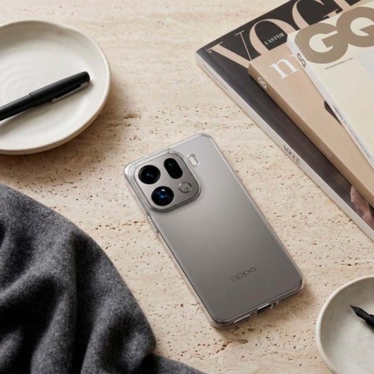 Funda Transparente Antiyellow Para Oppo Find X9 Pro