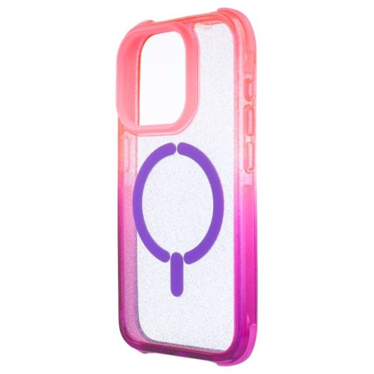 Funda Bumper Reforzada Degradada Compatible Con Magsafe Para Iphone 15 Pro