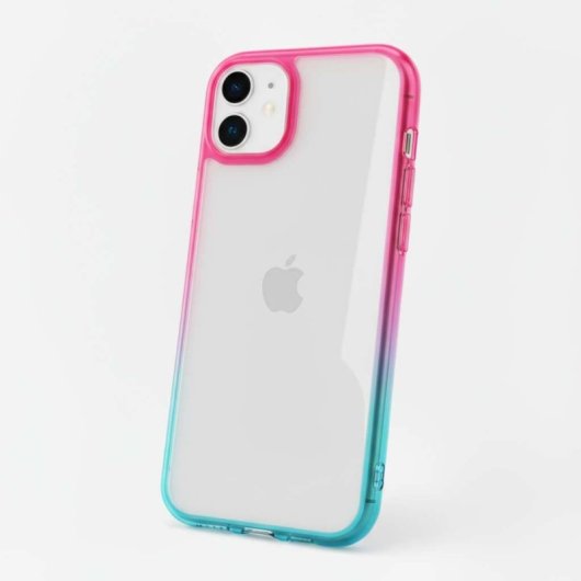 Funda Bumper Reforzada Degradada Para Iphone 12