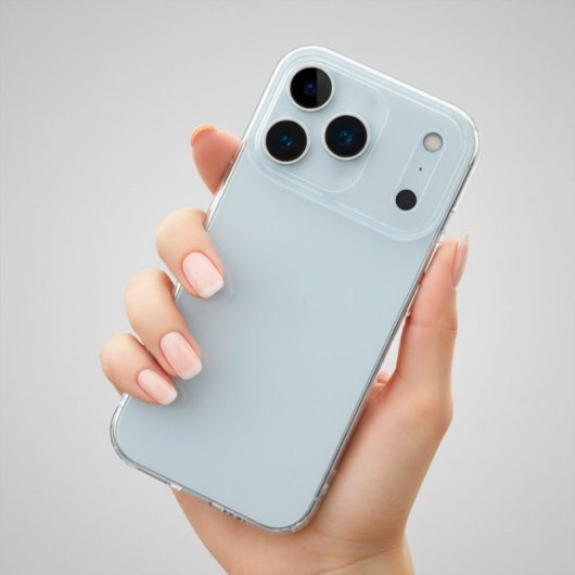 Funda Silicona Transparente Para Iphone 17 Pro Max