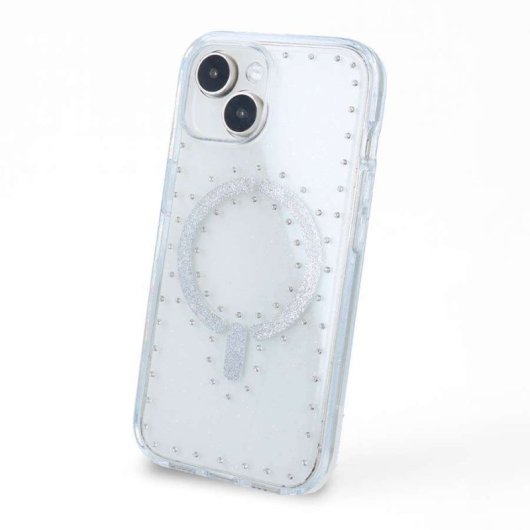 Funda Brillantes Glitter Compatible Con Magsafe Para Iphone 15