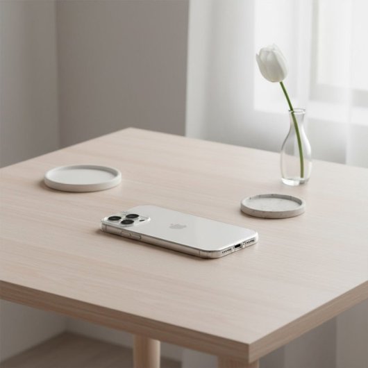 Funda Silicona Transparente Para Iphone 16 Pro Max