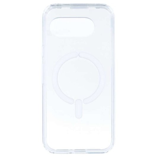 Funda Transparente Logo Compatible Con Magsafe Para Google Pixel 9a