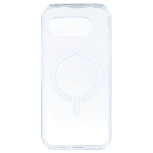 Funda Transparente Logo Compatible Con Magsafe Para Google Pixel 9a