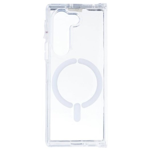 Funda Transparente Logo Compatible Con Magsafe Para Samsung Galaxy Z Fold 6