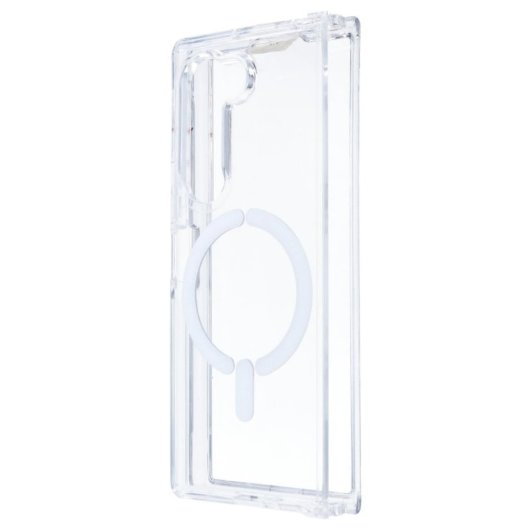 Funda Transparente Logo Compatible Con Magsafe Para Samsung Galaxy Z Fold 6