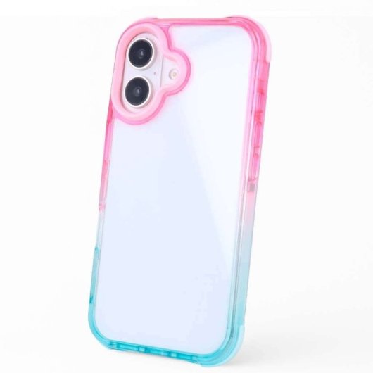 Funda Bumper Reforzada Degradada Para Iphone 16