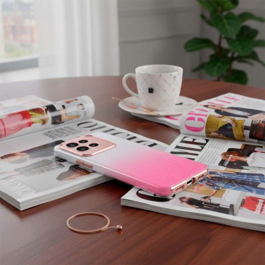 Funda Glitter Premium Para Motorola Moto G86