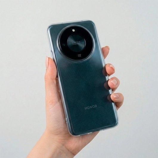 Funda Silicona Transparente Para Honor Magic8 Lite