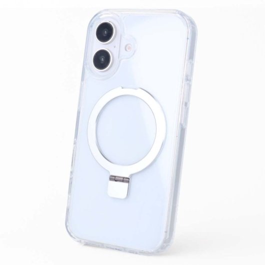Funda Transparente Compatible Con Magsafe Ring Para Iphone 16 Plus