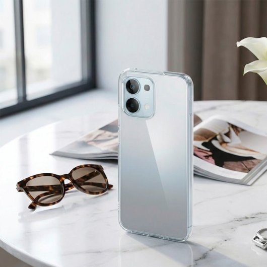 Funda Transparente Antiyellow Para Oppo A6 Pro