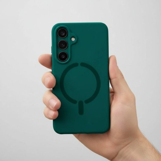 Funda Compatible Con Magsafe Con Cubre Cámara Para Samsung Galaxy S24 Plus