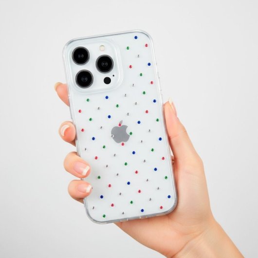 Funda Brillantes Multicolor Para Iphone 14 Pro