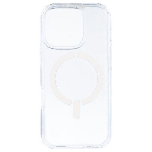 Funda Transparente Logo Compatible Con Magsafe Para Iphone 16 Pro Max