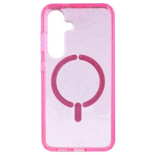 Funda Purpurina Compatible Con Magsafe Para Samsung Galaxy S25
