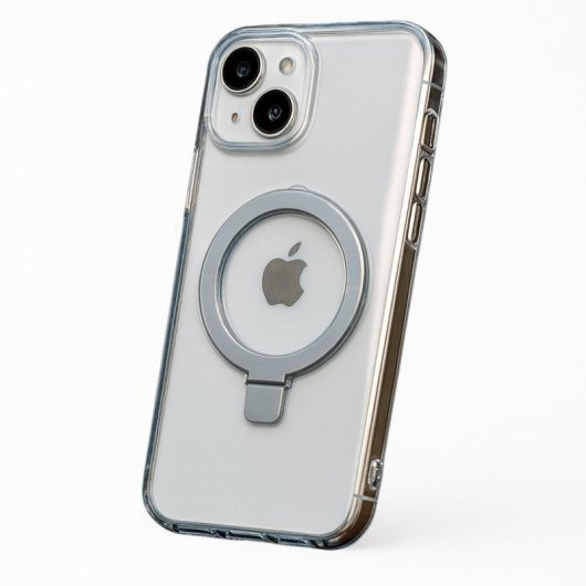 Funda Transparente Compatible Con Magsafe Ring Para Iphone 15