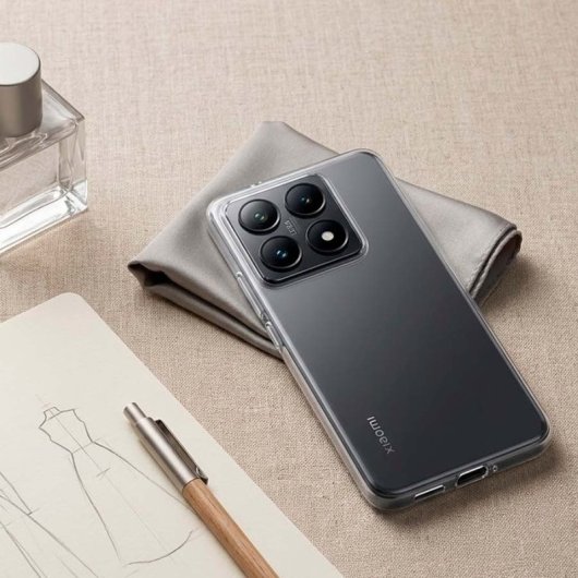 Funda Transparente Antiyellow Para Xiaomi 14t