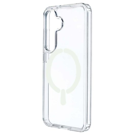 Funda Transparente Logo Compatible Con Magsafe Para Samsung Galaxy S24
