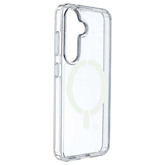 Funda Transparente Logo Compatible Con Magsafe Para Samsung Galaxy S24
