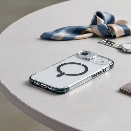 Funda Cam Holder Antiyellow Compatible Con Magsafe Para Iphone Air