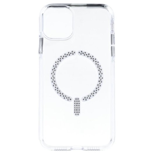 Funda Antiyellow Compatible Con Magsafe Con Brillantes Para Iphone 11