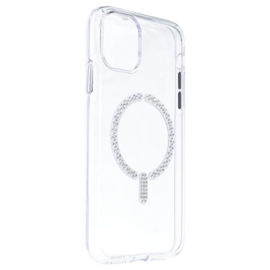 Funda Antiyellow Compatible Con Magsafe Con Brillantes Para Iphone 11