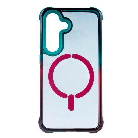 Funda Bumper Reforzada Degradada Compatible Con Magsafe Para Samsung Galaxy S25