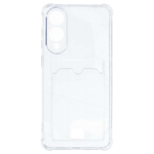 Funda Silicona Cubre Con Tarjetero Para Samsung Galaxy S25 Edge