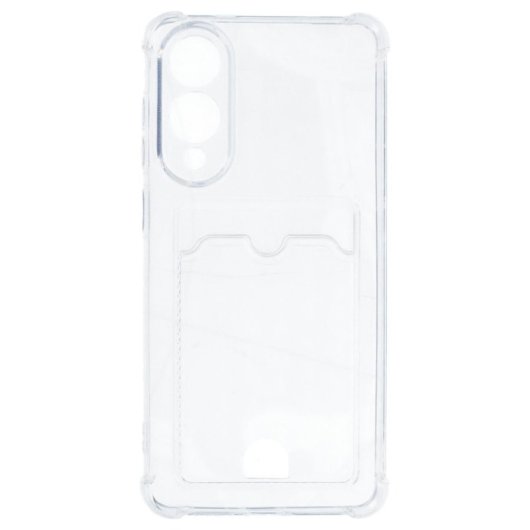 Funda Silicona Cubre Con Tarjetero Para Samsung Galaxy S25 Edge