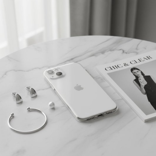 Funda Silicona Transparente Para Iphone 14 Plus