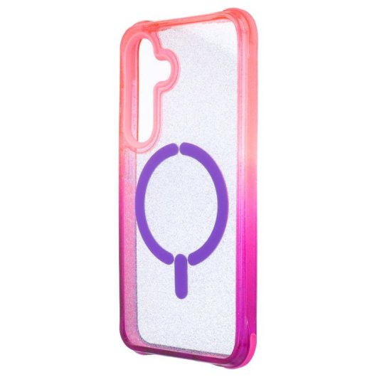 Funda Bumper Reforzada Degradada Compatible Con Magsafe Para Samsung Galaxy S24