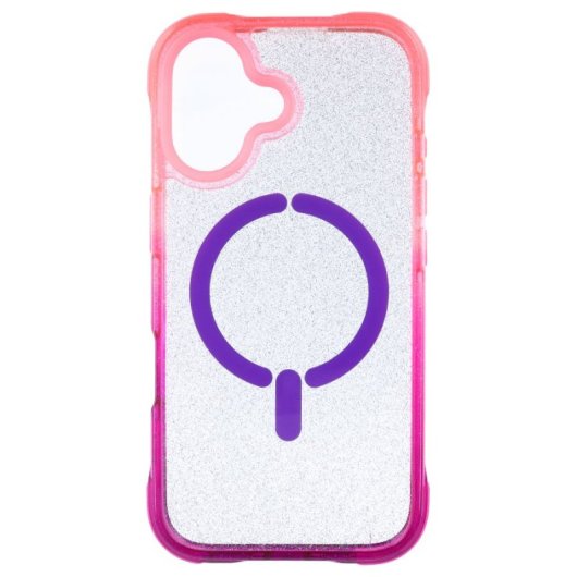 Funda Bumper Reforzada Degradada Compatible Con Magsafe Para Iphone 16 Plus