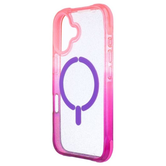 Funda Bumper Reforzada Degradada Compatible Con Magsafe Para Iphone 16 Plus
