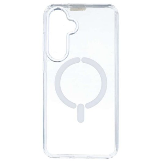 Funda Transparente Logo Compatible Con Magsafe Para Samsung Galaxy S24 Fe