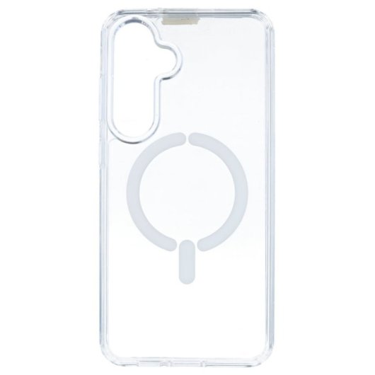 Funda Transparente Logo Compatible Con Magsafe Para Samsung Galaxy S24 Fe