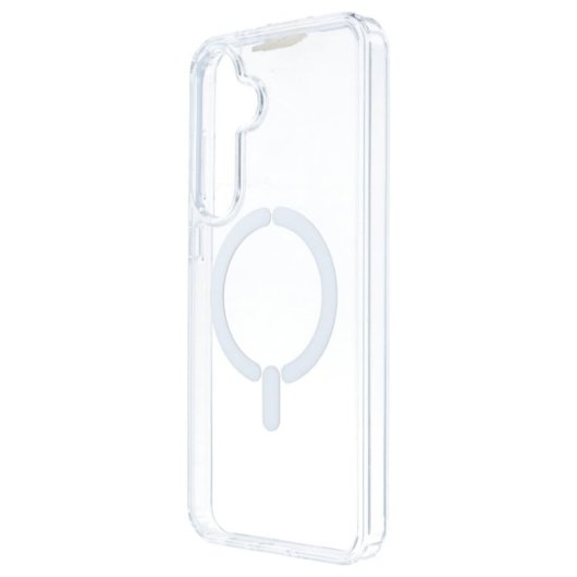 Funda Transparente Logo Compatible Con Magsafe Para Samsung Galaxy S24 Fe