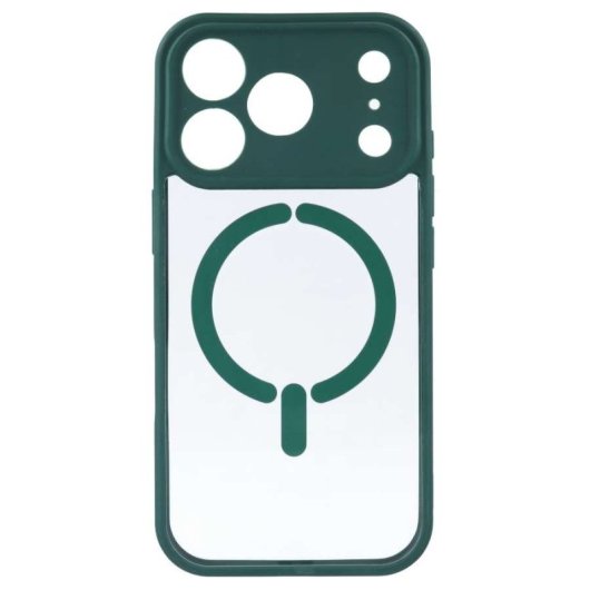 Funda Bumper Compatible Con Magsafe Con Cubre Cámara Para Iphone 17 Pro