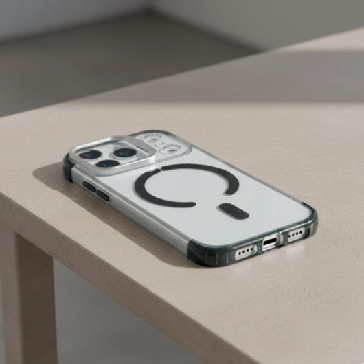 Funda Cam Holder Antiyellow Compatible Con Magsafe Para Iphone 17 Pro Max