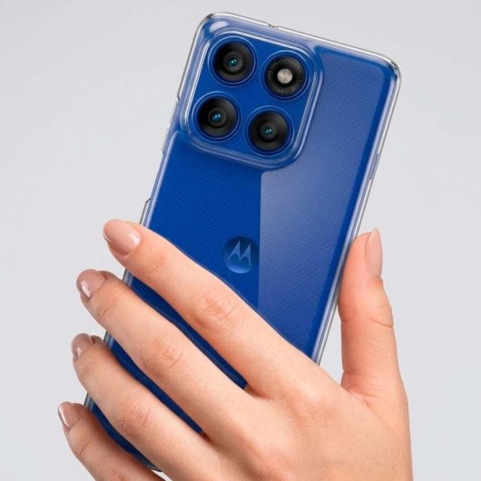 Funda Transparente Antiyellow Para Motorola Moto Edge 60