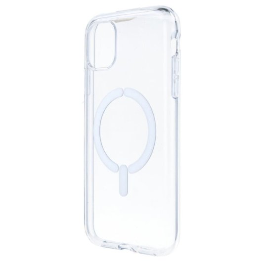 Funda Transparente Antiyellow Compatible Con Magsafe Para Iphone 11