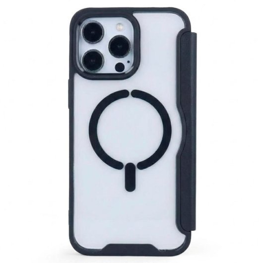 Funda Libro Compatible Con Magsafe Para Iphone 16 Pro