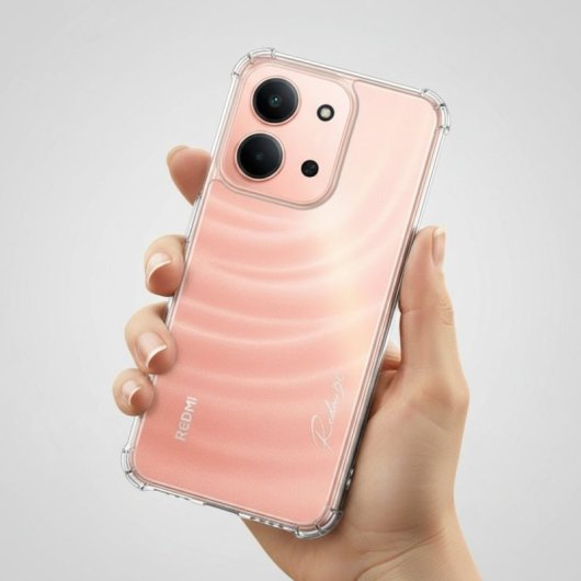 Funda Transparente Antiyellow Para Xiaomi Redmi 15c