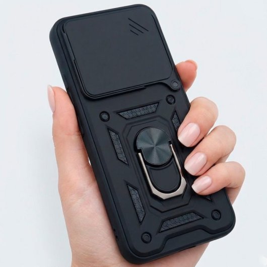 Funda Blindaje Con Anillo Para Poco M8 Pro 5g