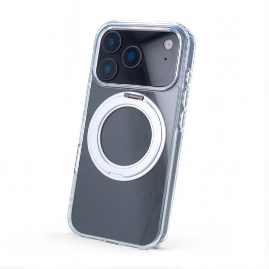Funda Transparente Compatible Con Magsafe Ring Para Iphone 17 Pro Max