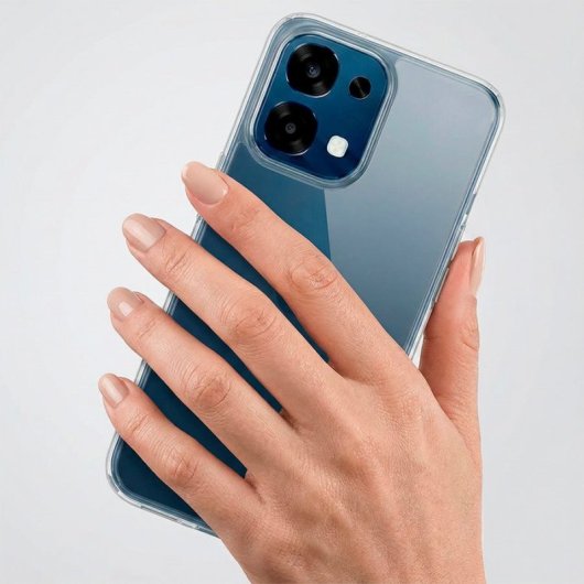 Funda Silicona Transparente Para Oppo A6 Pro