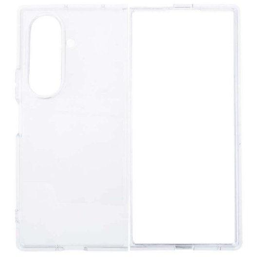 Funda Silicona Transparente Para Samsung Galaxy Z Fold 7